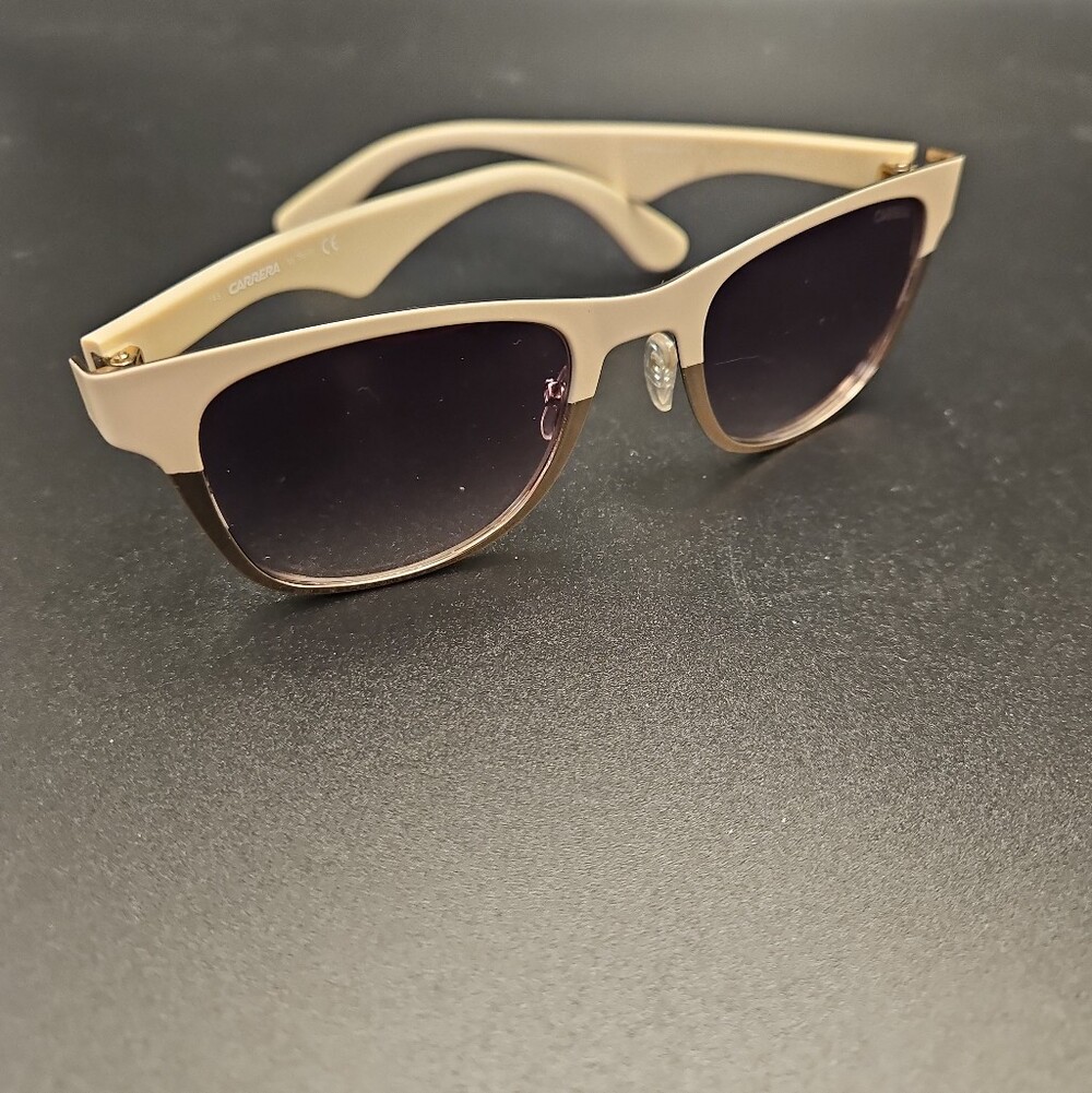 Carrera 6010/s  Cream And Brown Womens Sunglasses Classy Stylish